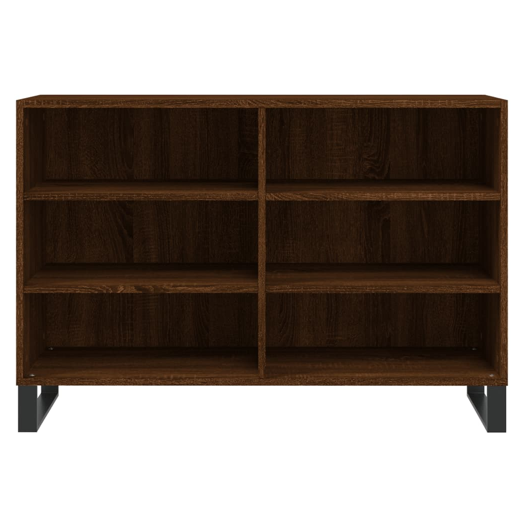 vidaXL Sideboard Brown Oak 103.5x35x70 cm Engineered Wood