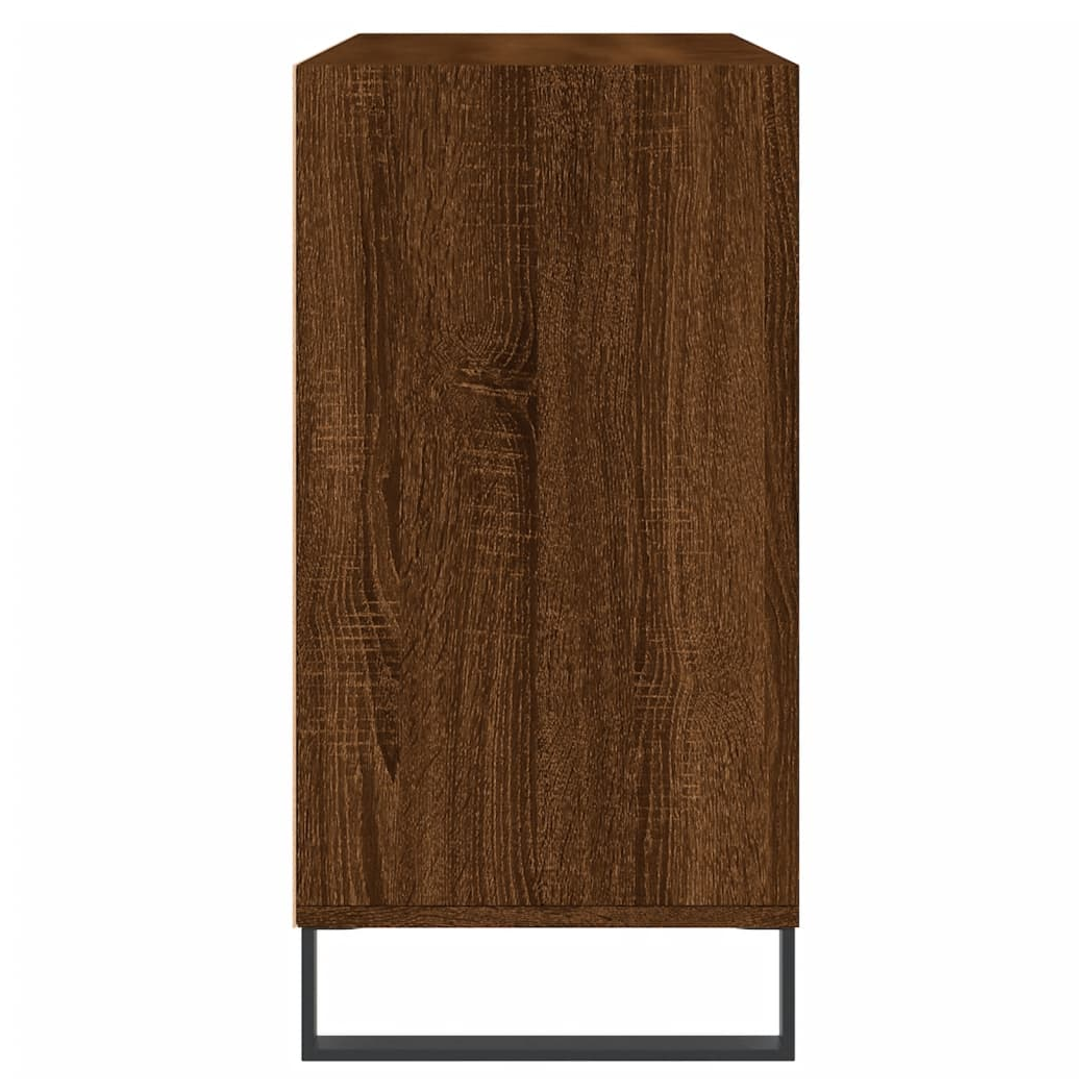 vidaXL Sideboard Brown Oak 103.5x35x70 cm Engineered Wood