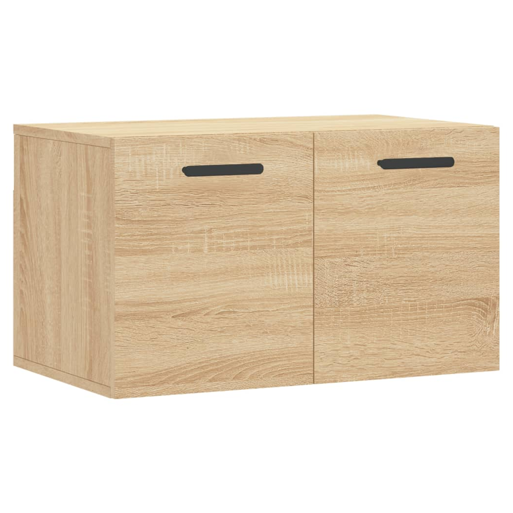 vidaXL Wall Cabinet Sonoma Oak 60x36.5x35 cm Engineered Wood