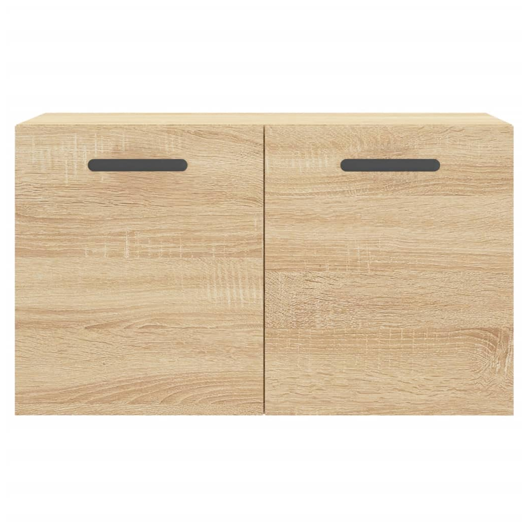 vidaXL Wall Cabinet Sonoma Oak 60x36.5x35 cm Engineered Wood