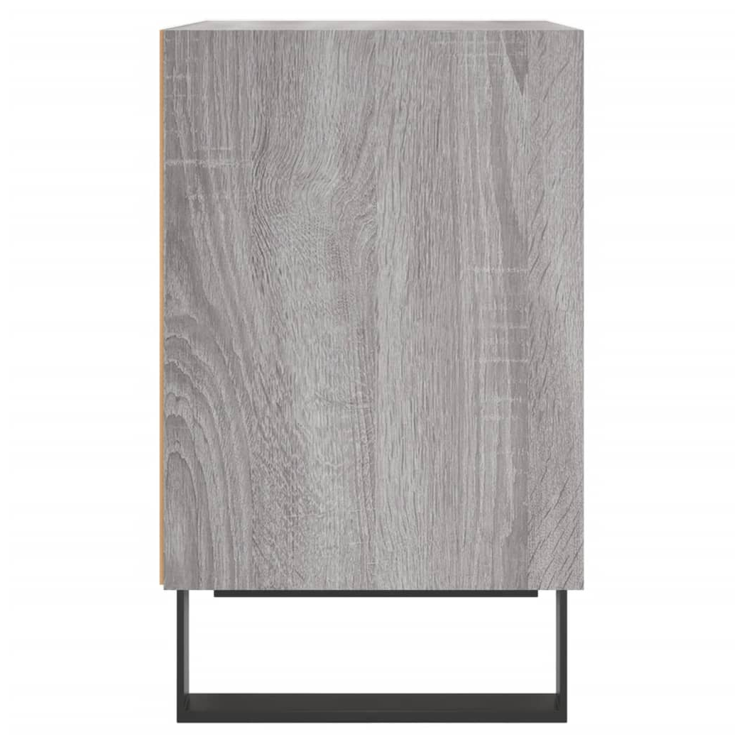 vidaXL Bedside Cabinet Grey Sonoma 40x30x50 cm Engineered Wood