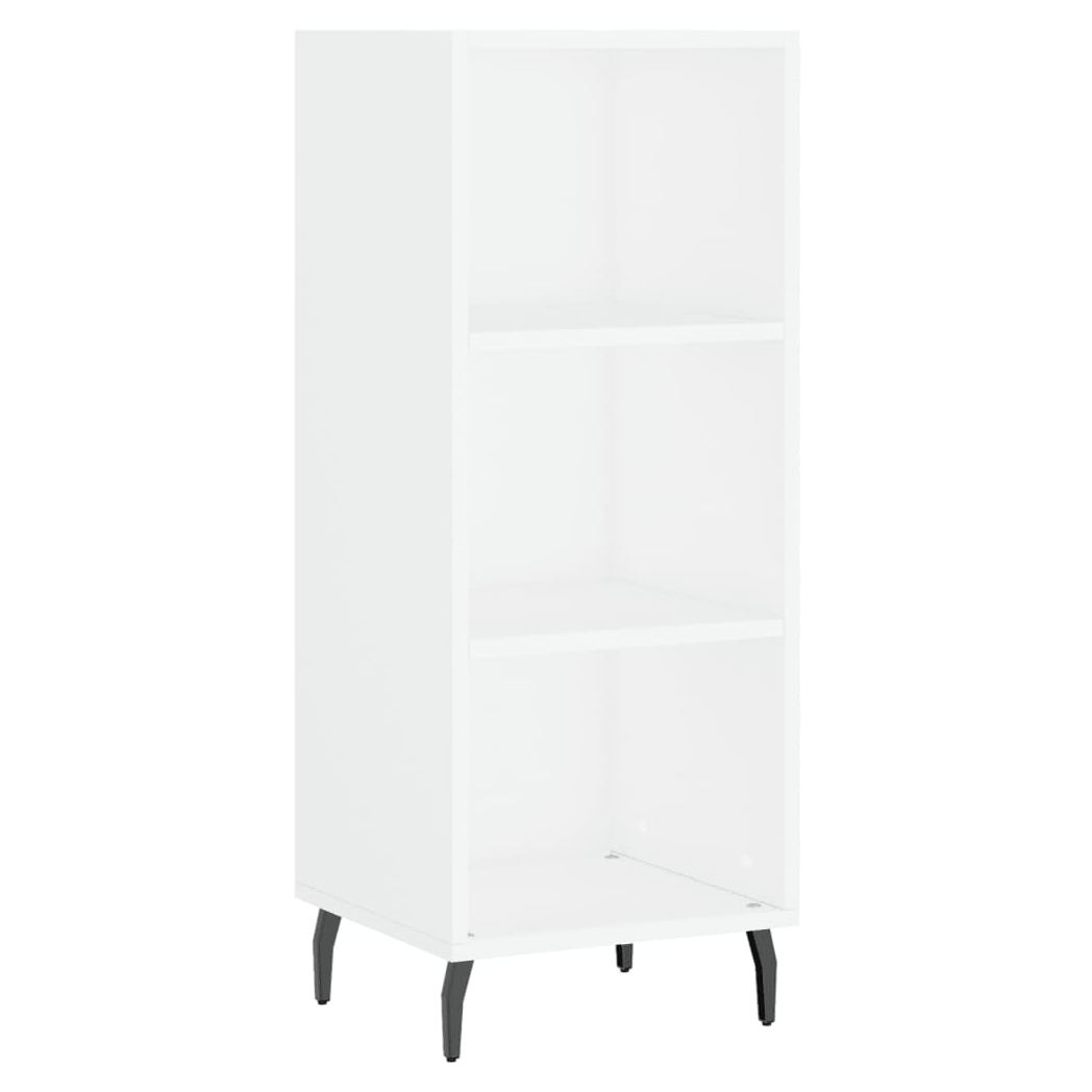 vidaXL Sideboard White 34.5x32.5x90 cm Engineered Wood