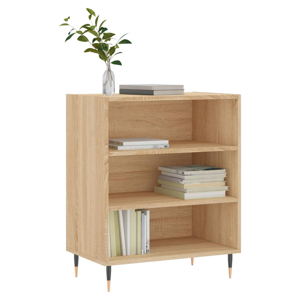 vidaXL Sideboard Sonoma Oak 57x35x70 cm Engineered Wood