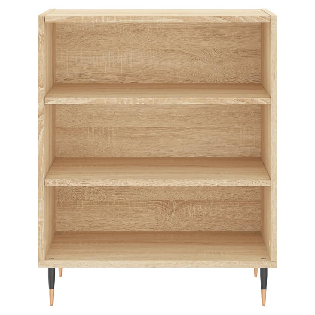 vidaXL Sideboard Sonoma Oak 57x35x70 cm Engineered Wood