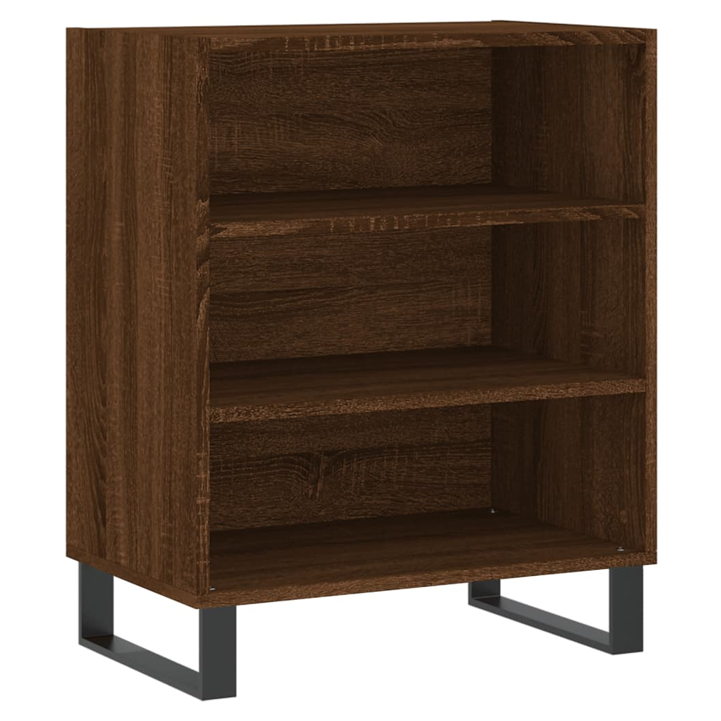 vidaXL Sideboard Brown Oak 57x35x70 cm Engineered Wood