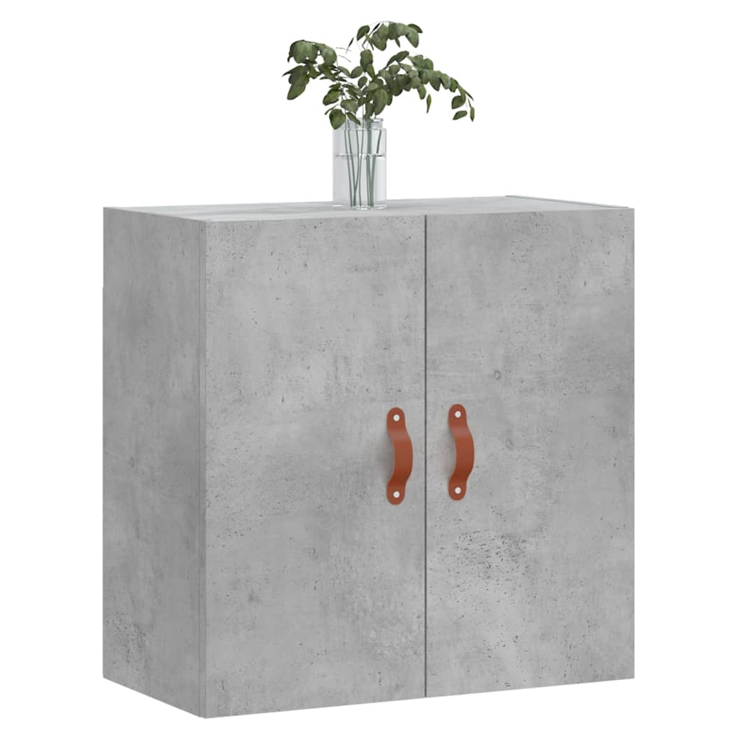 vidaXL Wall Cabinet Concrete Grey 60x31x60 cm Engineered Wood