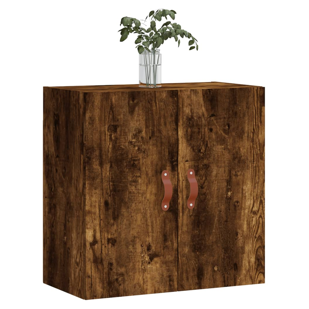 vidaXL Wall Cabinet Smoked Oak 60x31x60 cm Engineered Wood