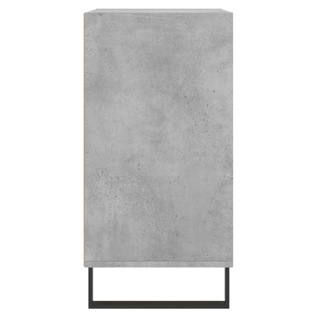 vidaXL Sideboard Concrete Grey 57x35x70 cm Engineered Wood