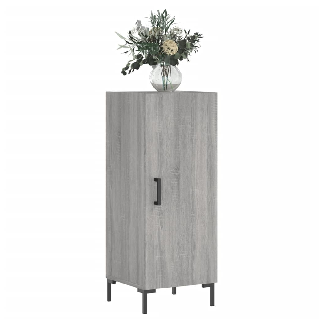 vidaXL Sideboard Grey Sonoma 34.5x34x90 cm Engineered Wood