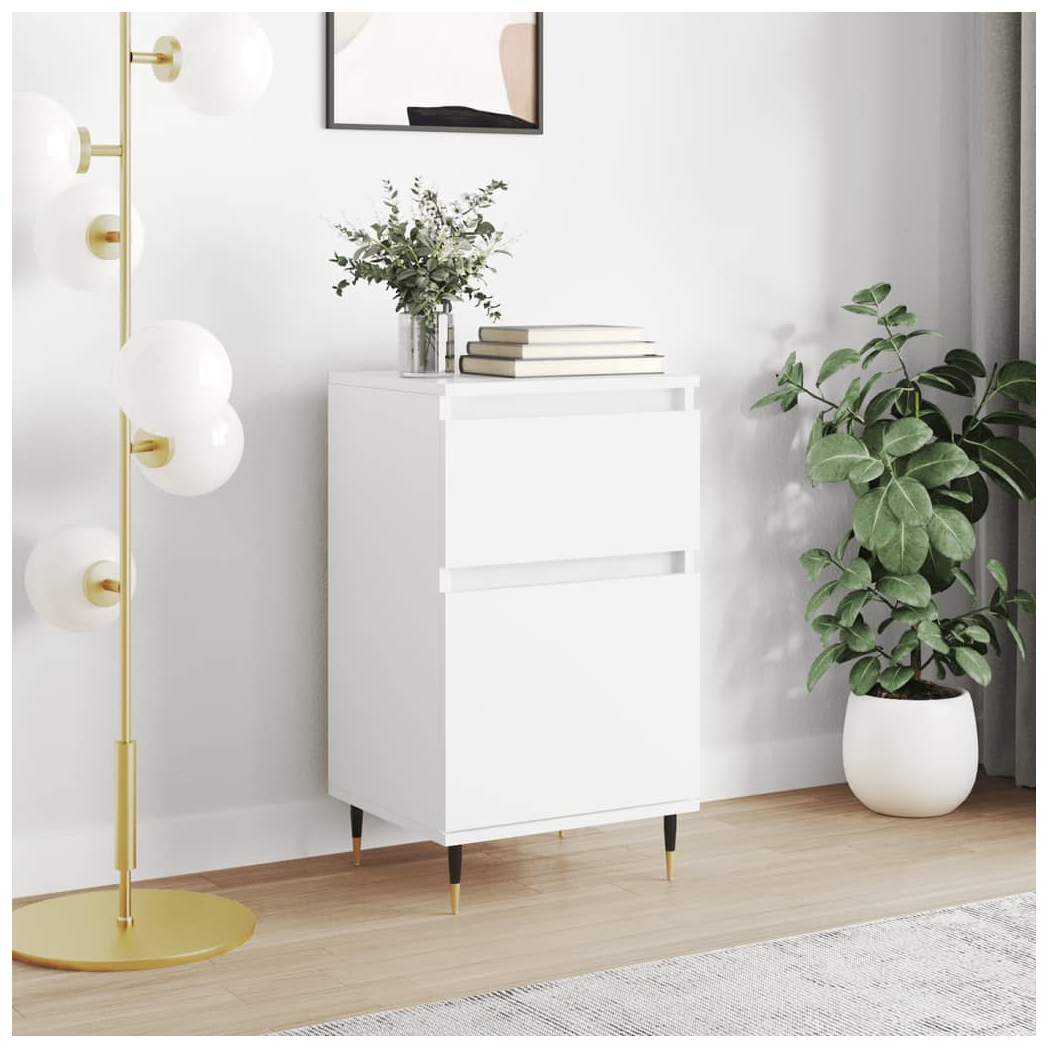 vidaXL Sideboard White 40x35x70 cm Engineered Wood