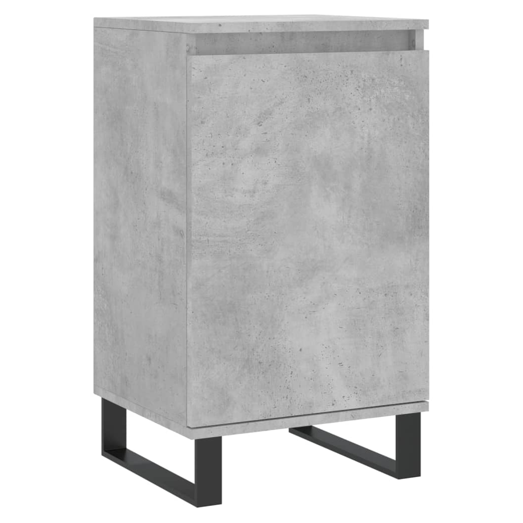 vidaXL Sideboard Concrete Grey 40x35x70 cm Engineered Wood