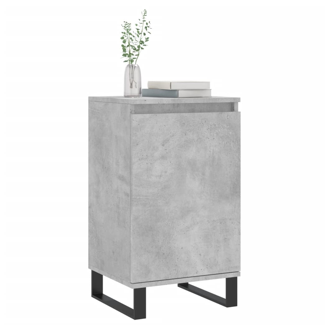 vidaXL Sideboard Concrete Grey 40x35x70 cm Engineered Wood