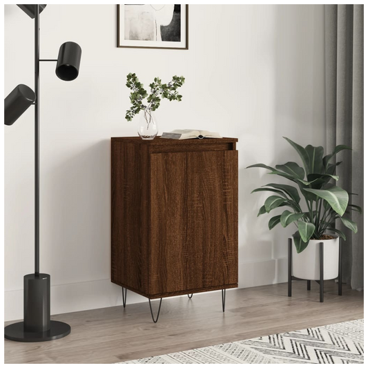 vidaXL Sideboard Brown Oak 40x35x70 cm Engineered Wood