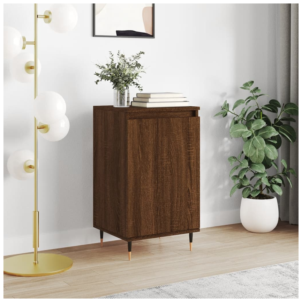 vidaXL Sideboard Brown Oak 40x35x70 cm Engineered Wood