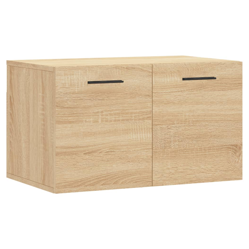 vidaXL Wall Cabinet Sonoma Oak 60x36.5x35 cm Engineered Wood