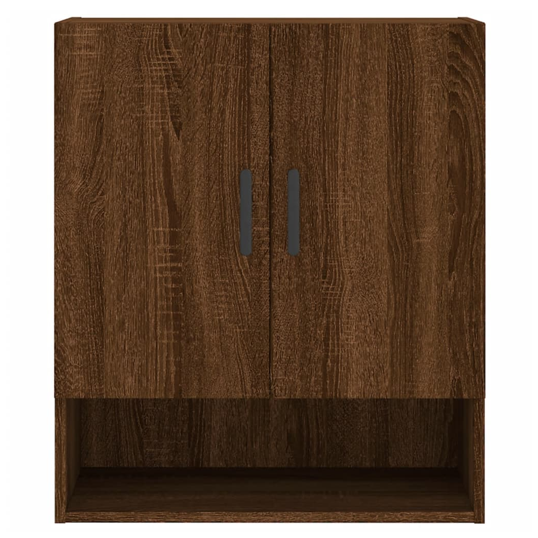 vidaXL Wall Cabinet Brown Oak 60x31x70 cm Engineered Wood