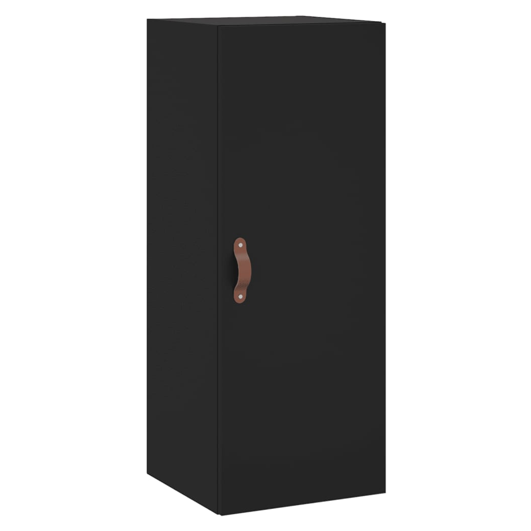 vidaXL Wall Mounted Cabinet Black 34.5x34x90 cm