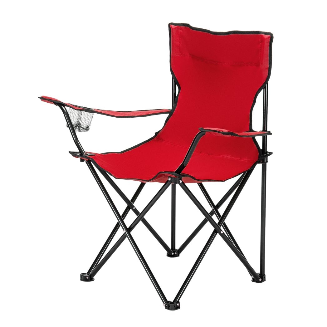 Small Camp Chair 80x50x50 Red