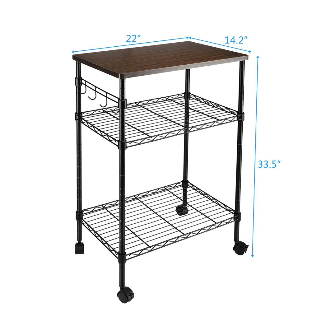 3-Tier Kitchen Utility Cart