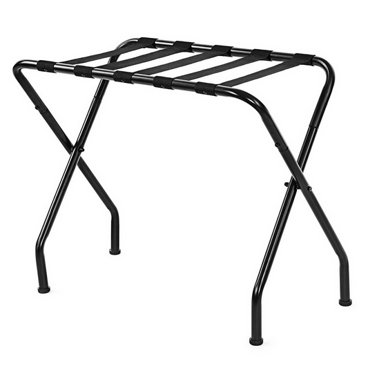 680*400*560MM Portable Metal Luggage Rack Black