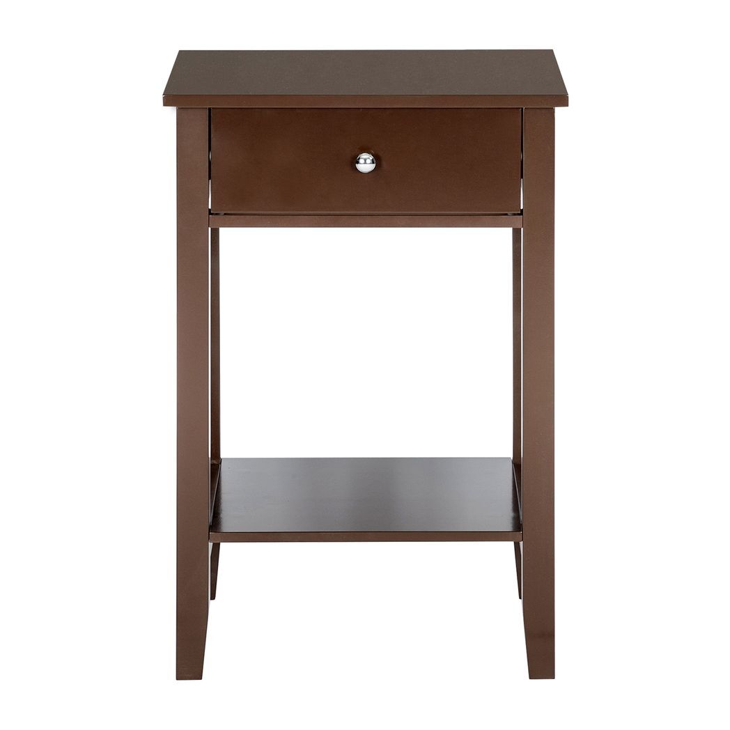 Two-layer Bedside Table Coffee Table with Drawer Coffee