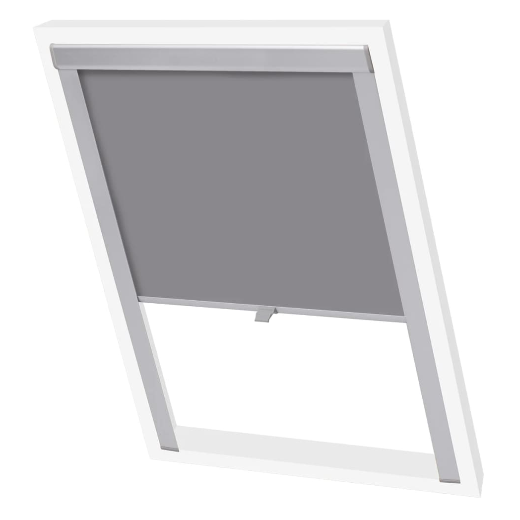 vidaXL Blackout Roller Blind Grey PK06