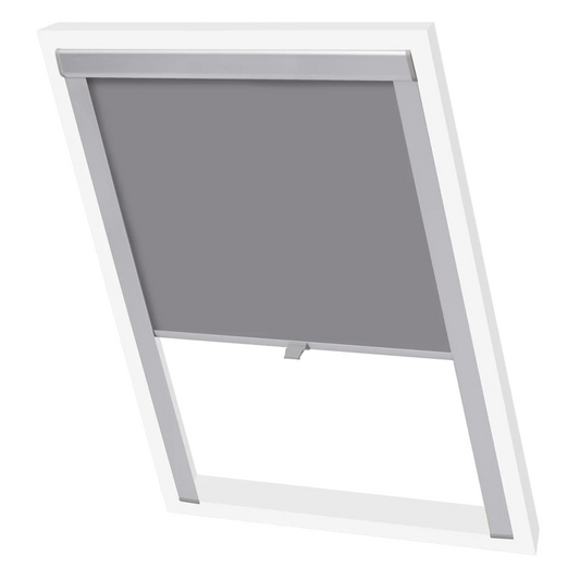 vidaXL Blackout Roller Blind Grey PK06