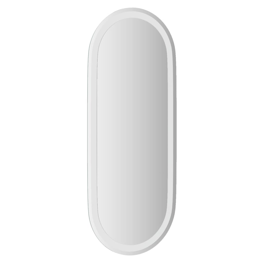 vidaXL LED Bathroom Mirror 90x40 cm Oval