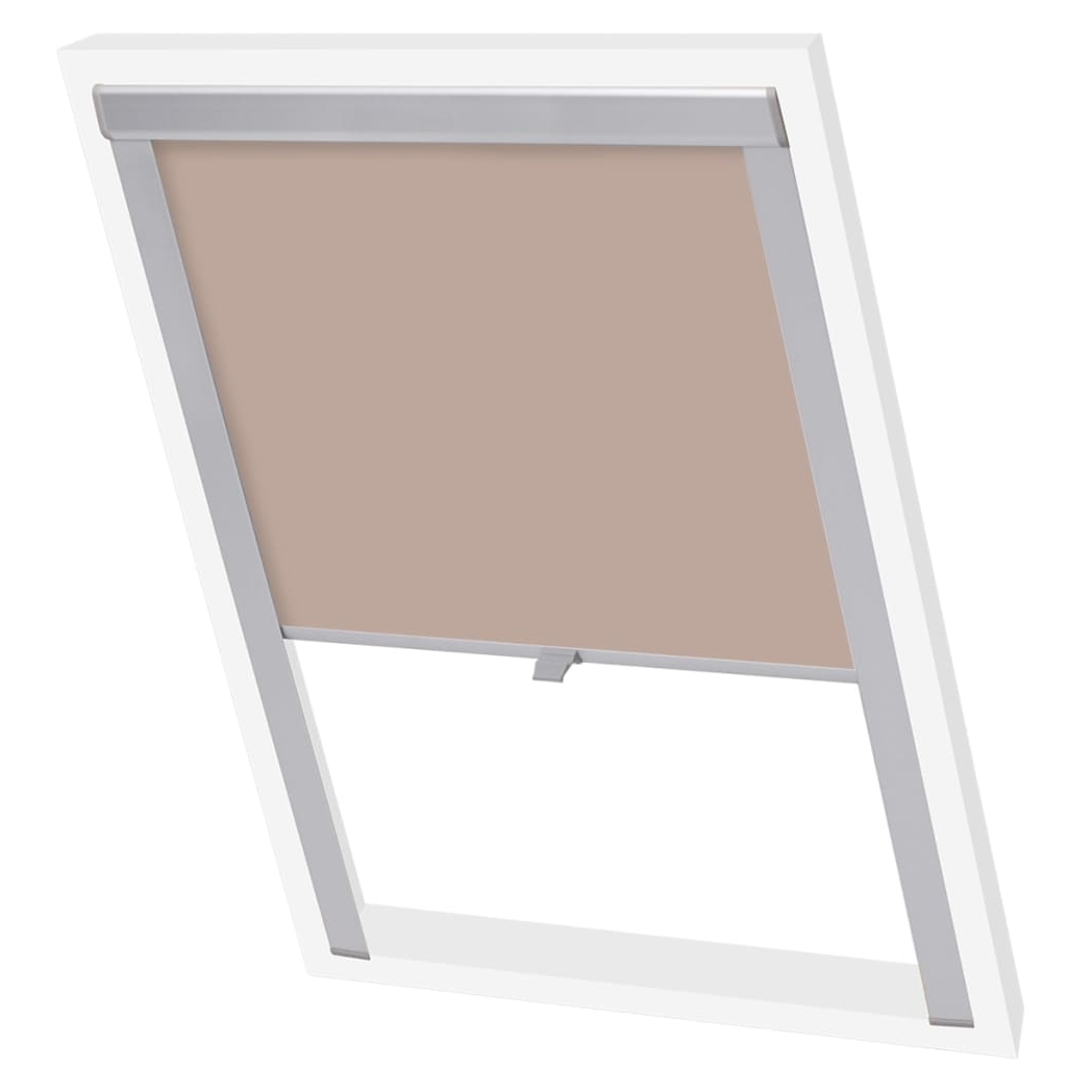 vidaXL Blackout Roller Blind Beige FK06