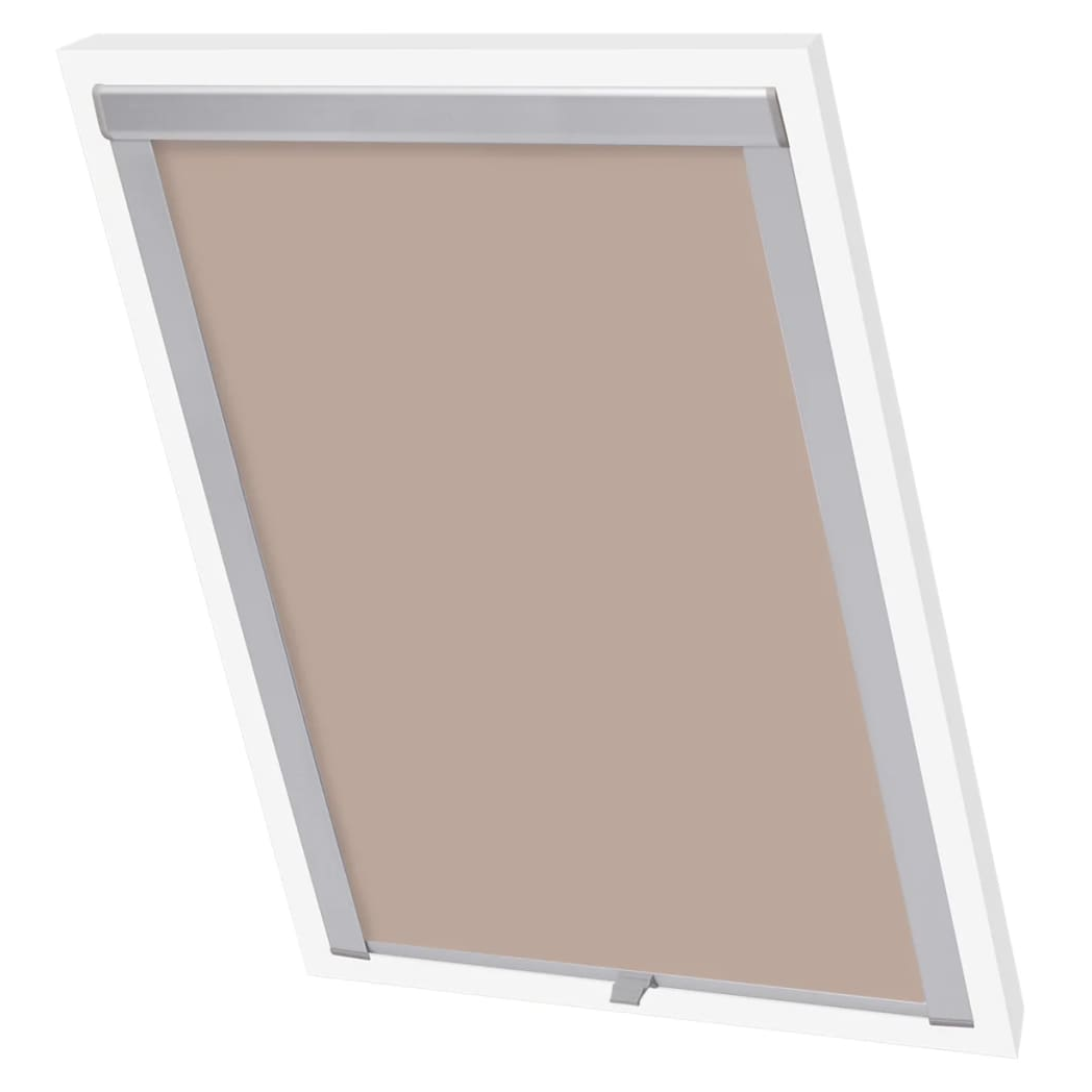 vidaXL Blackout Roller Blind Beige FK06