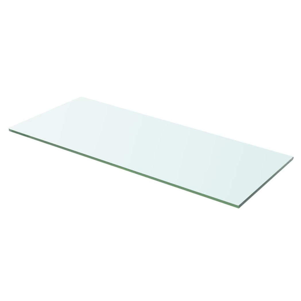 vidaXL Shelves 2 pcs Panel Glass Clear 60x20 cm