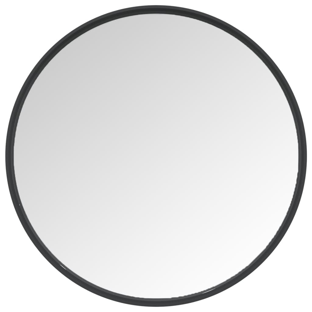 vidaXL Wall Mirror Black 40 cm