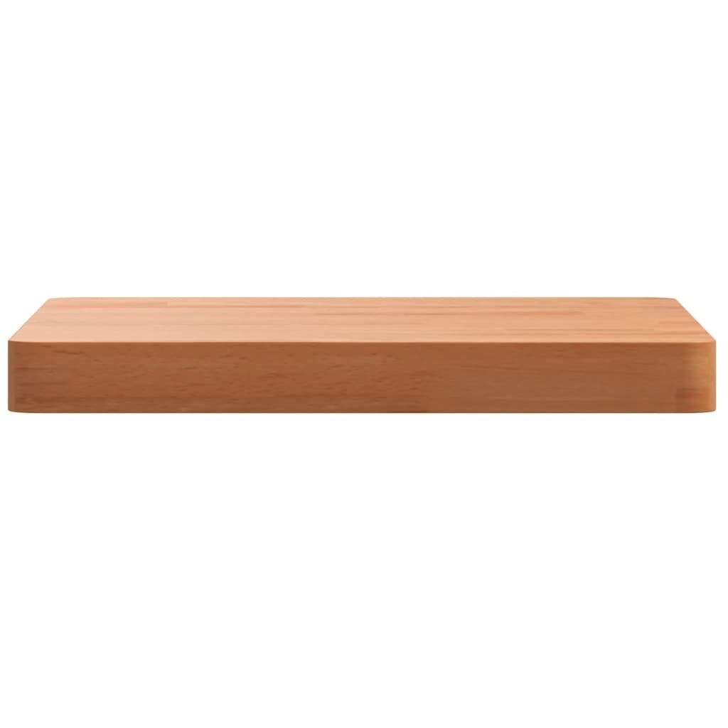 vidaXL Table Top 40x40x4 cm Square Solid Wood Beech