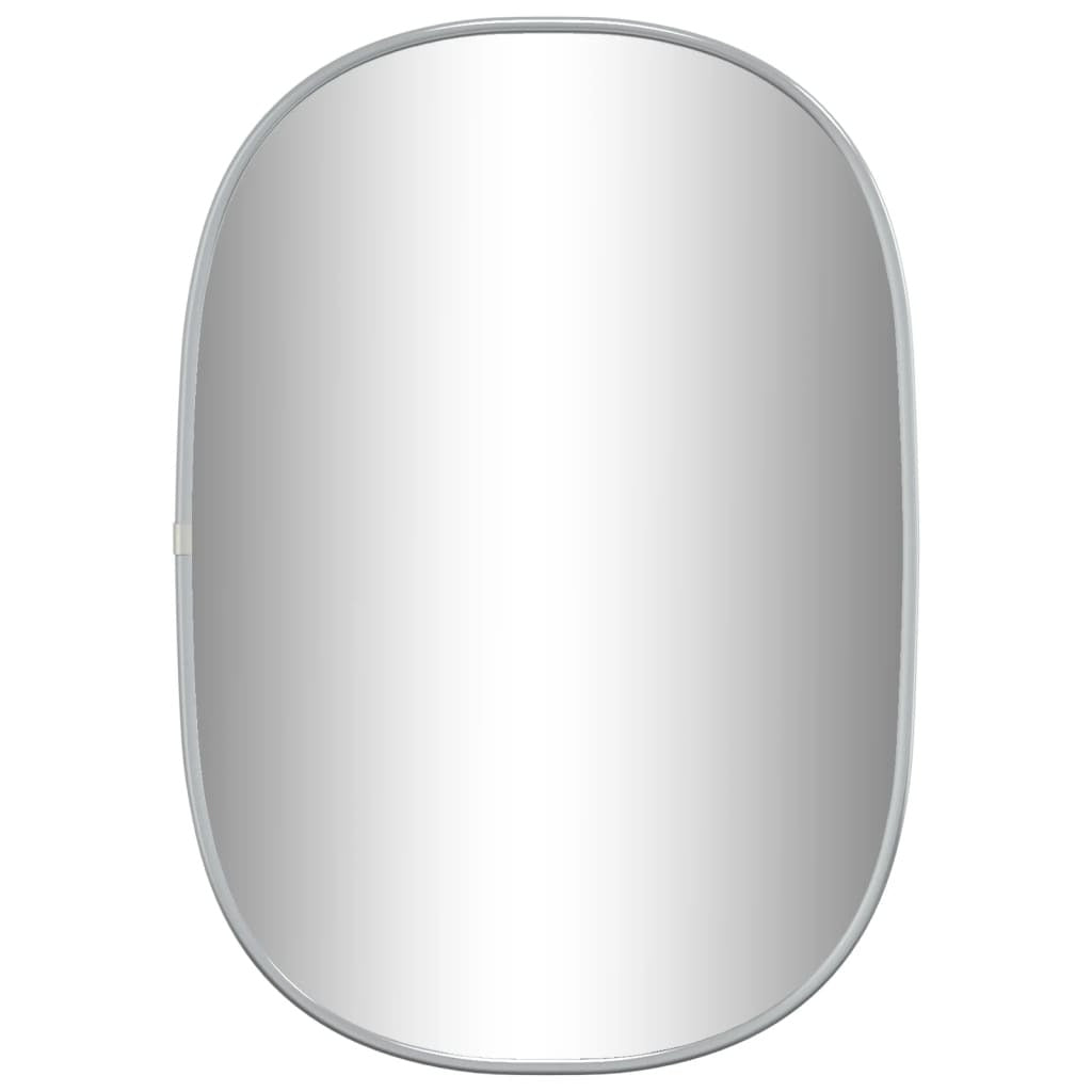 vidaXL Wall Mirror Silver 50x35 cm