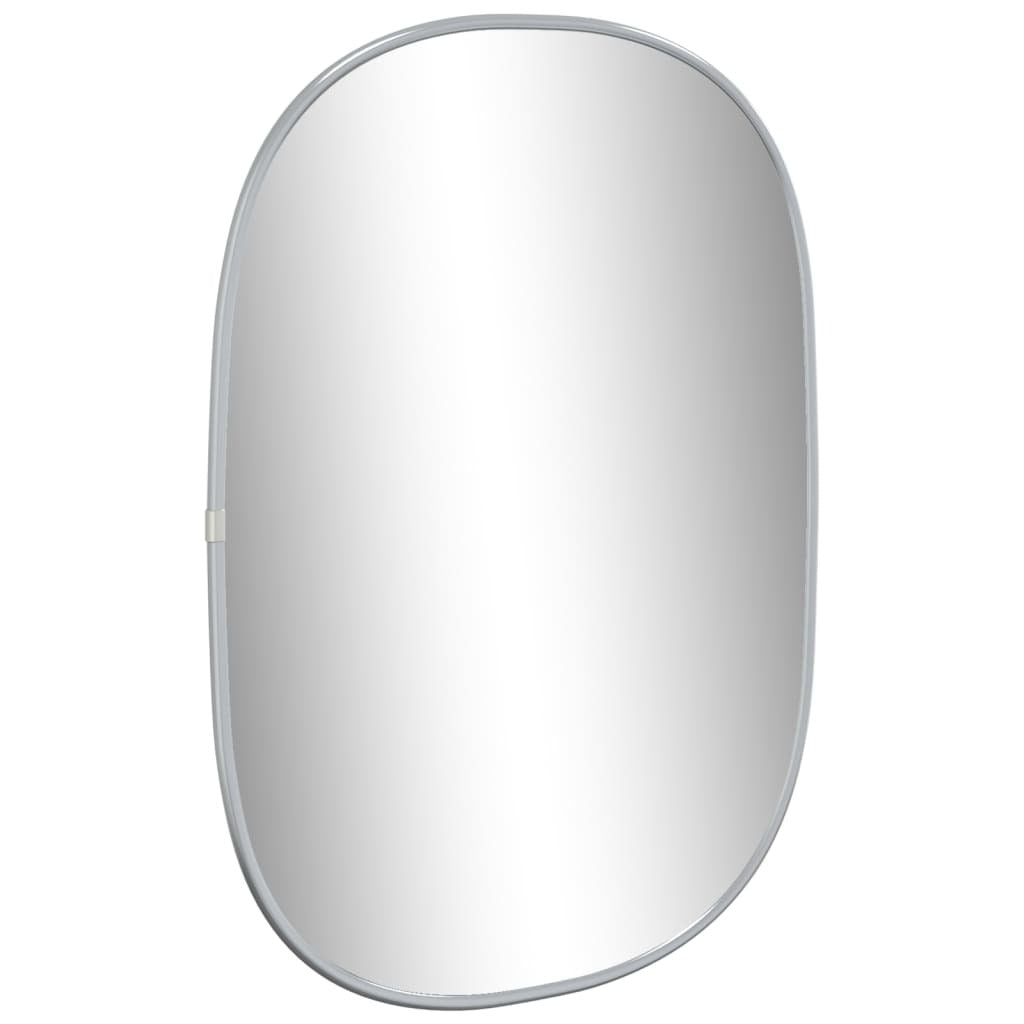 vidaXL Wall Mirror Silver 50x35 cm