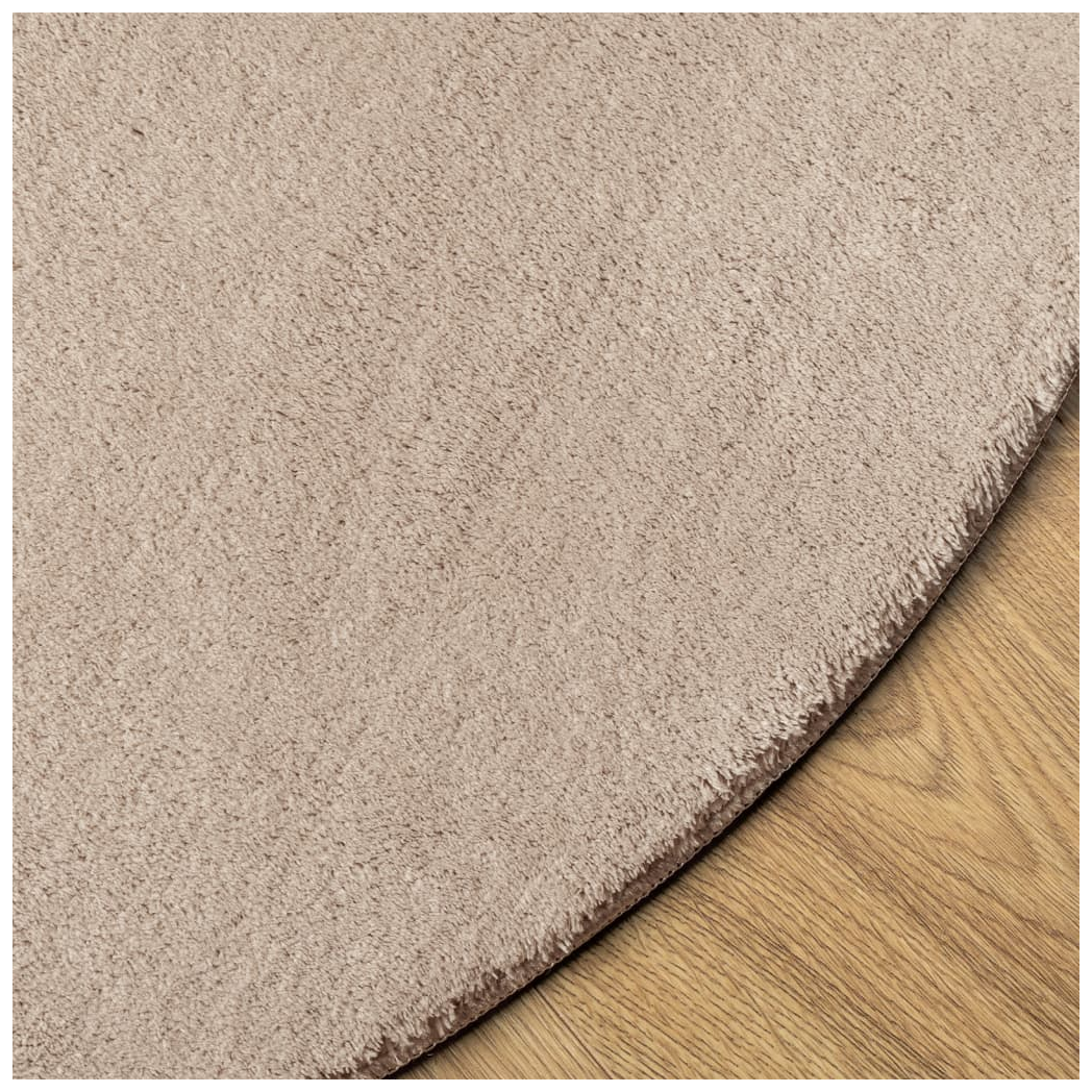 vidaXL Rug HUARTE Short Pile Soft and Washable Sand  80 cm