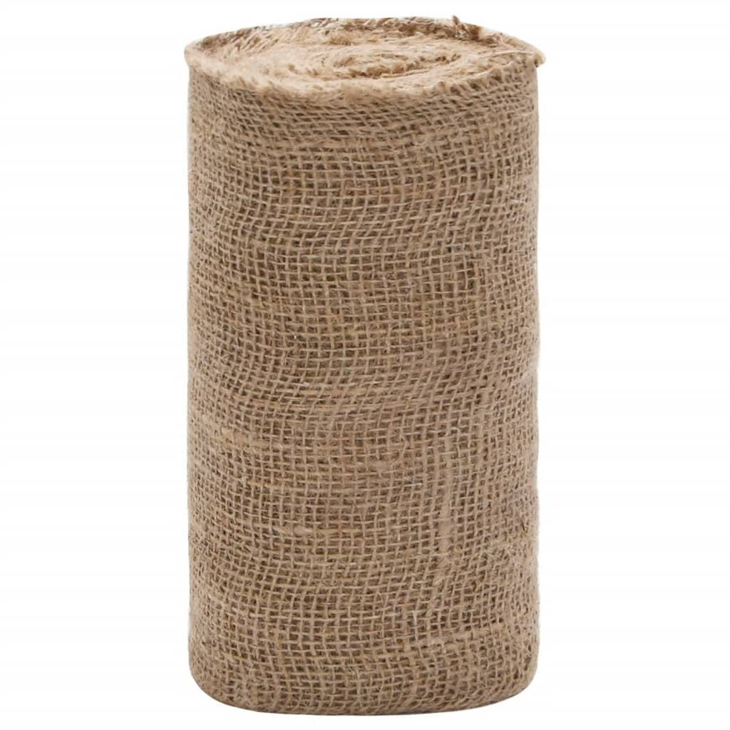 vidaXL Jute Roll 0.25x15 m 100% Jute 200 gsm