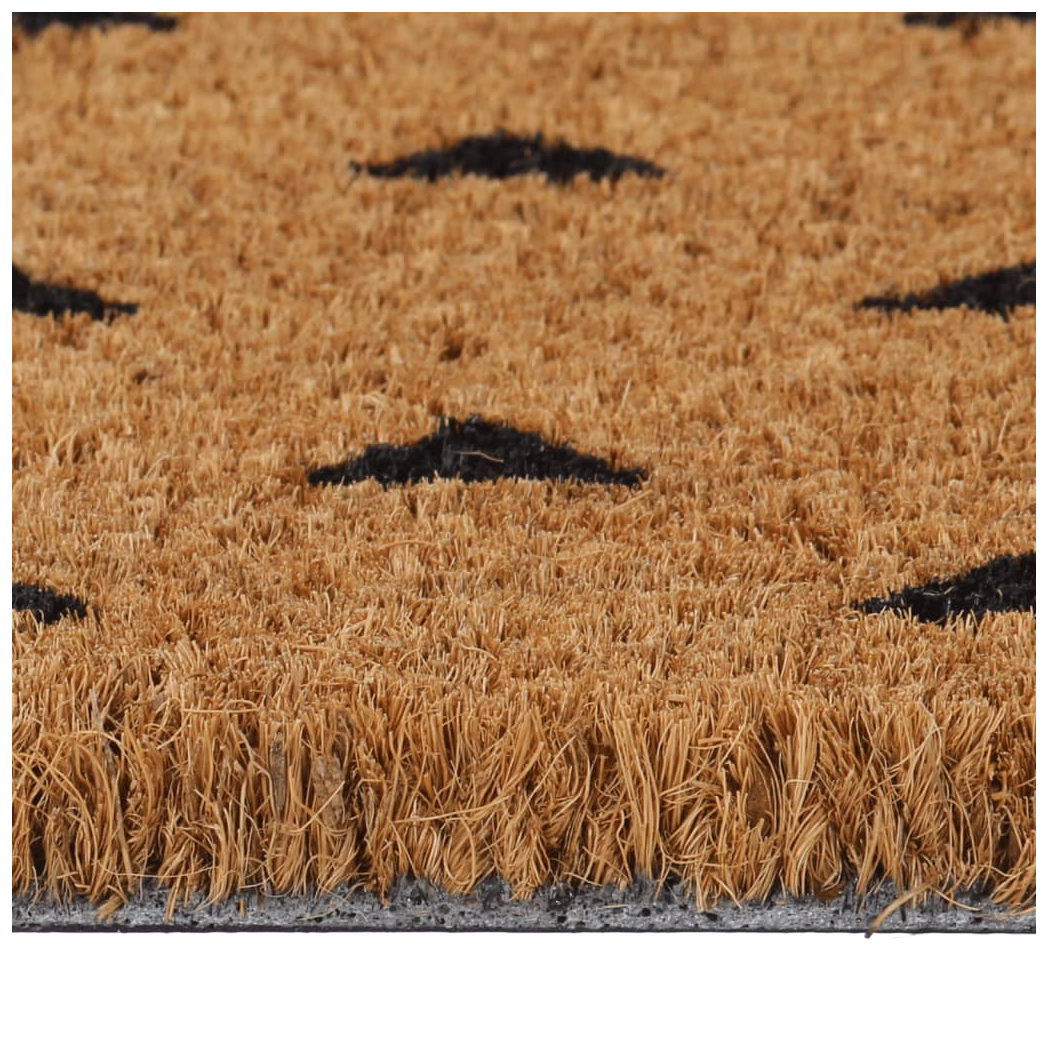 vidaXL Door Mat Natural 40x60 cm Tufted Coir