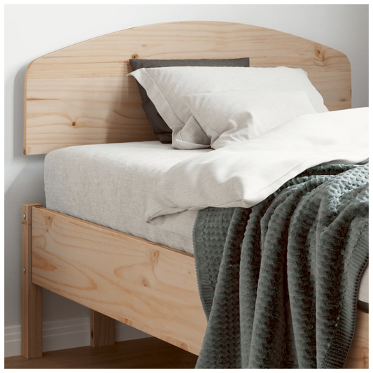 vidaXL Headboard 100 cm Solid Wood Pine