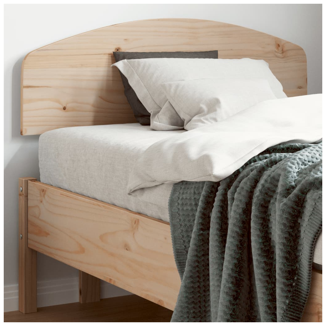 vidaXL Headboard 100 cm Solid Wood Pine