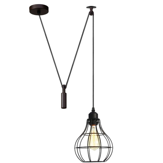 Hanging Pendant Lamp Retro Industrial Vintage Light