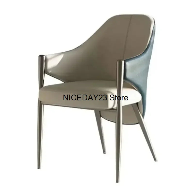 Luxury Minimalist Dining Chairs Salon Modern Lounge Kitchen Ergonomic Chairs Restaurant Hotel Sillas De Comedor Home Furniture