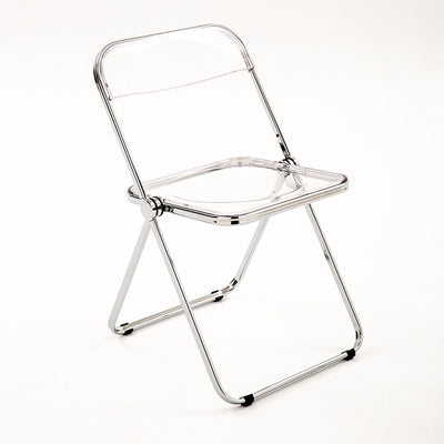 Transparent Folding Table And Chair Acrylic Stool Crystal