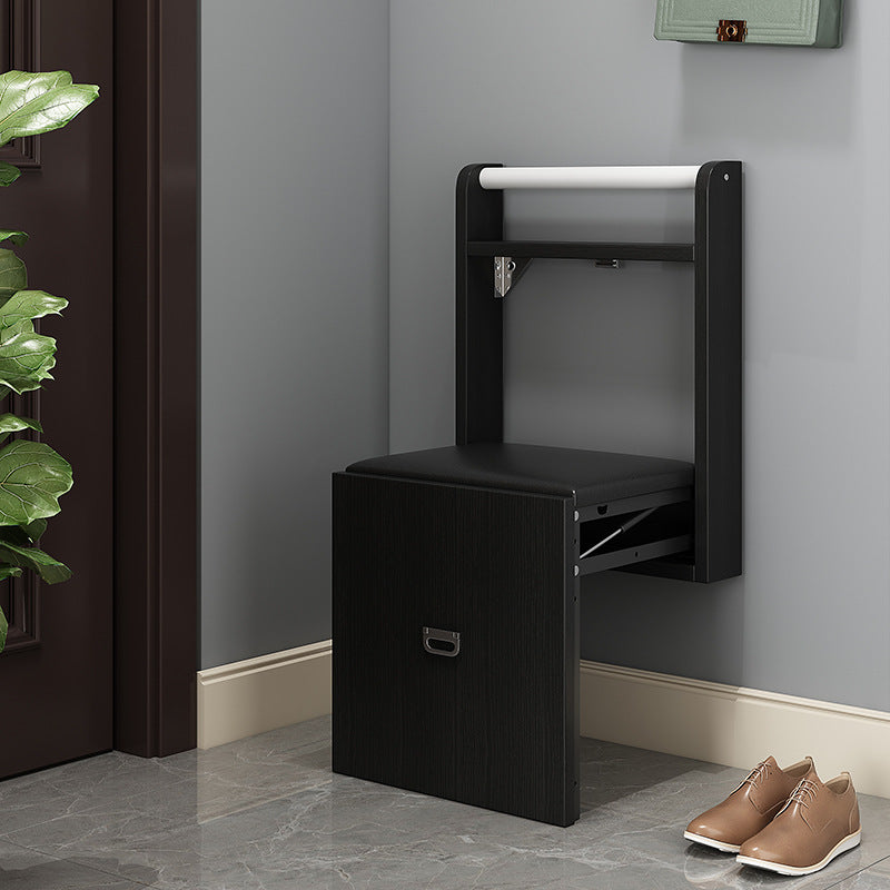 Folding Shoe Changing Stool Wall-mounted Household Wall