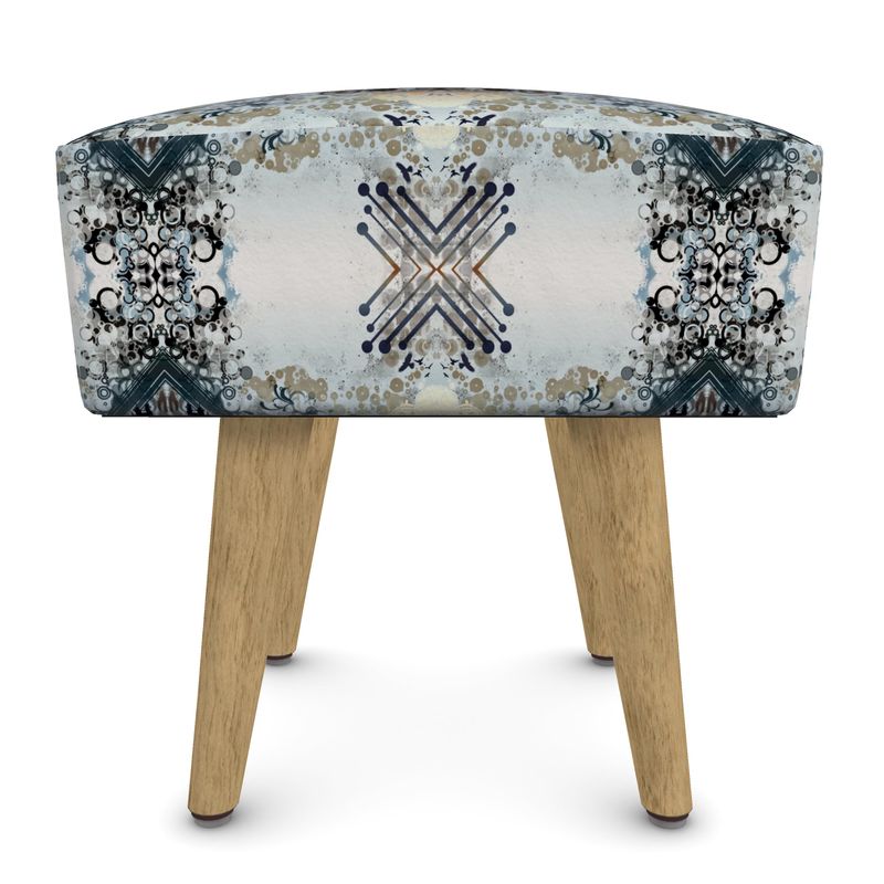 DubiqueX Boutique Square Article Art Footstool