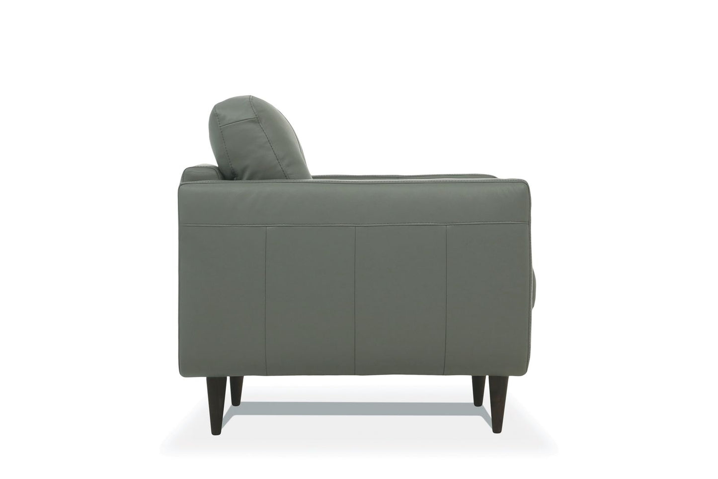 Radwan Sofa, Pesto Green Leather 54960