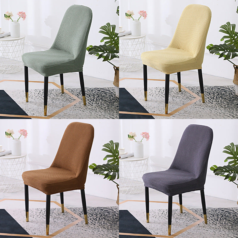 Curved chair cover semi-circular elastic universal chair kit chair pad sleeve household bouting