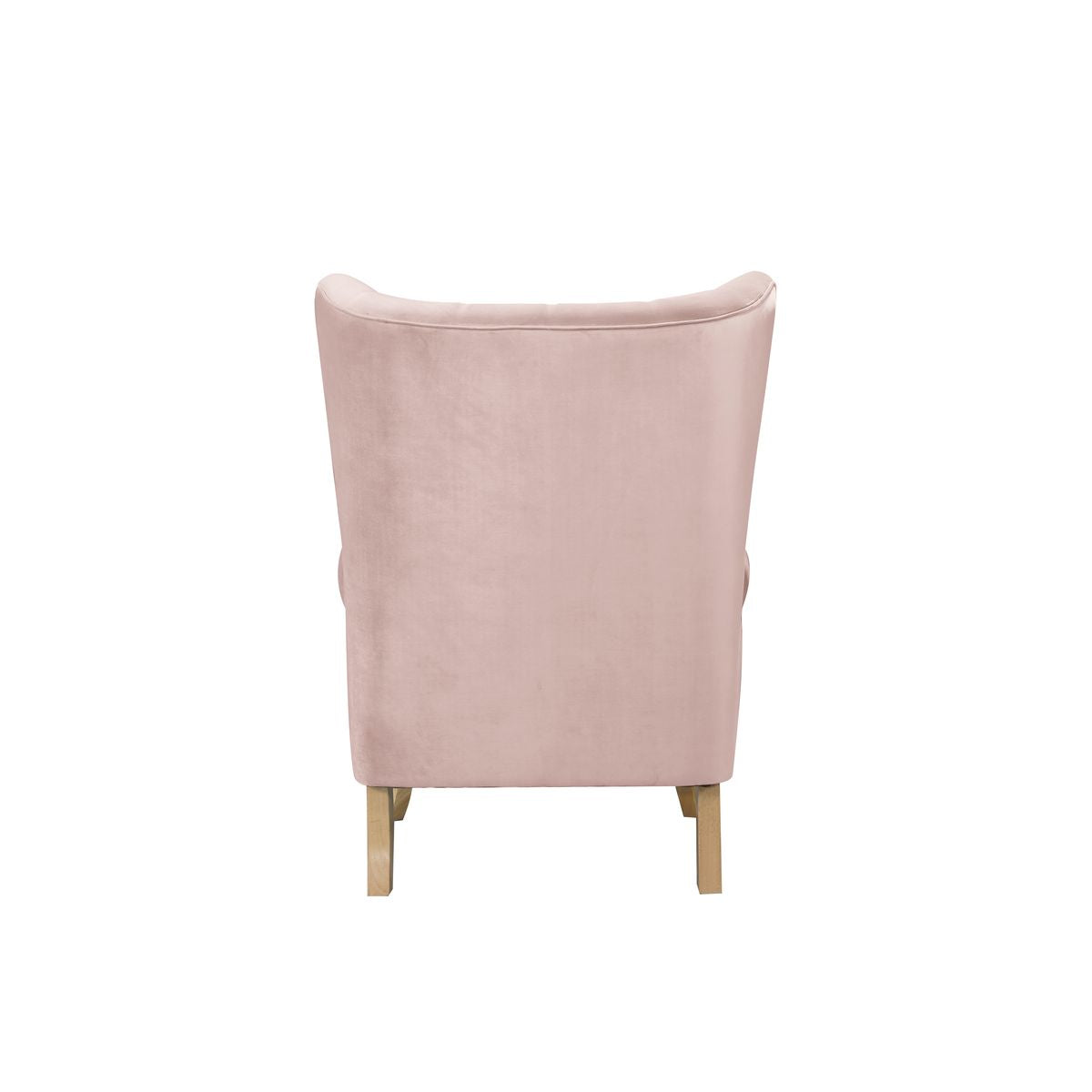 Adonis Accent Chair, Blush Pink Velvet 59516