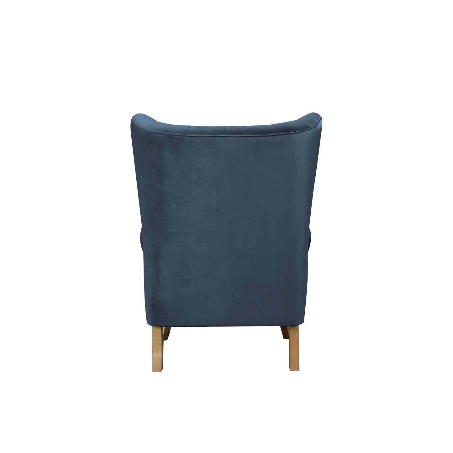 Adonis Accent Chair, Azure Blue Velvet 59518