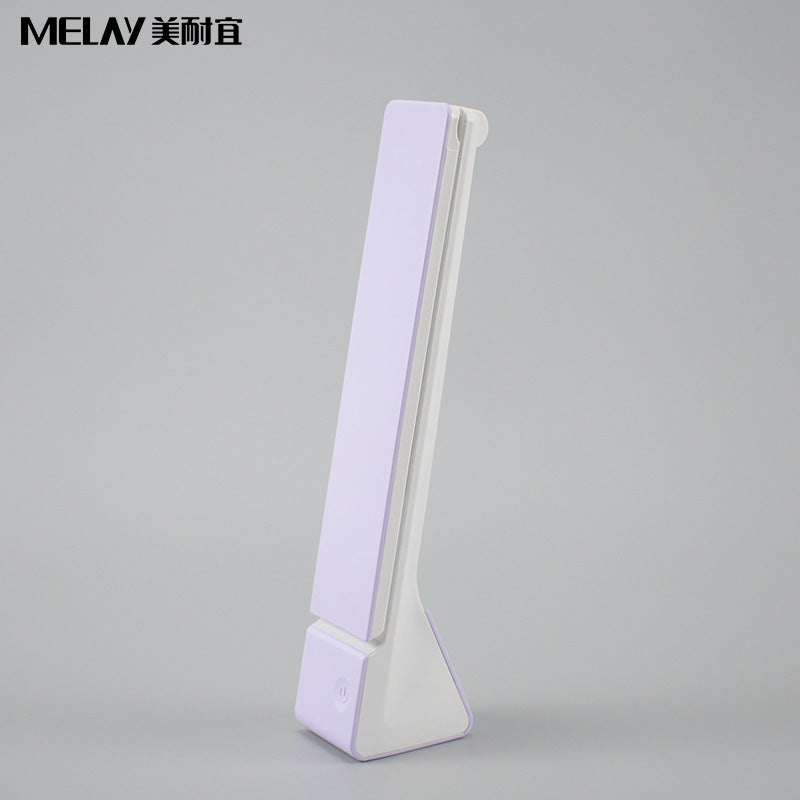 Factory wholesale USB rechargeable led lamp folding portable eye protection dormitory desk lamp reading desk lamp custom logo